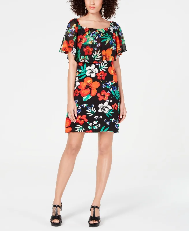 Super Bargain Thalia Sodi Printed Triple Threat Dress