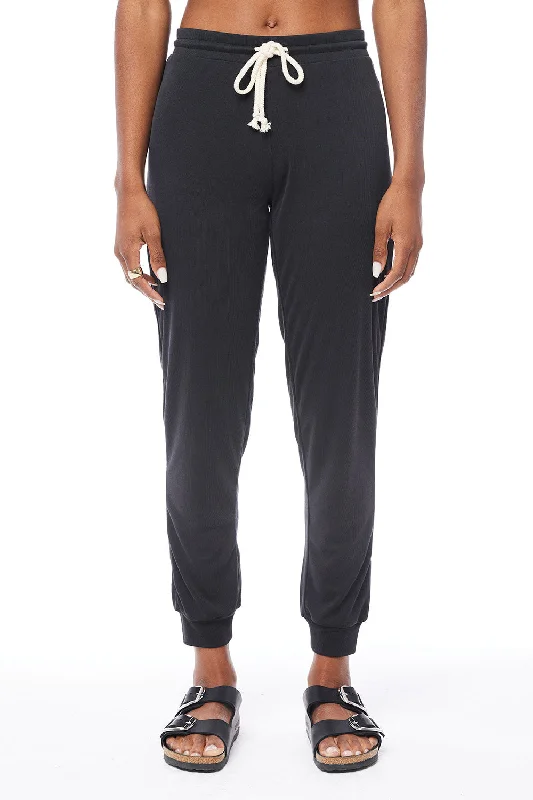 New Deals The Pull On Jogger by Saltwater Luxe - Black