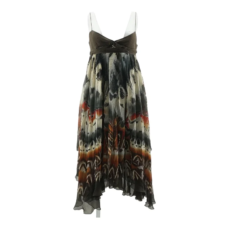 Today’s Deal Vintage 2003 Brown Graphic Mini Dress