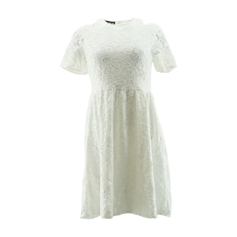 Limited Availability White Solid Midi Dress