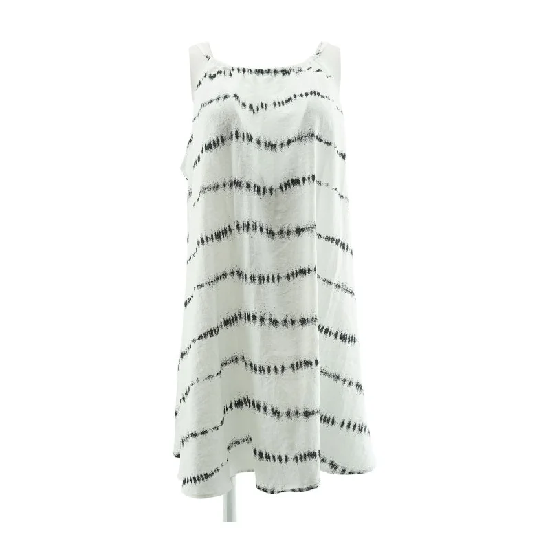 The Best Prices White Striped Mini Dress
