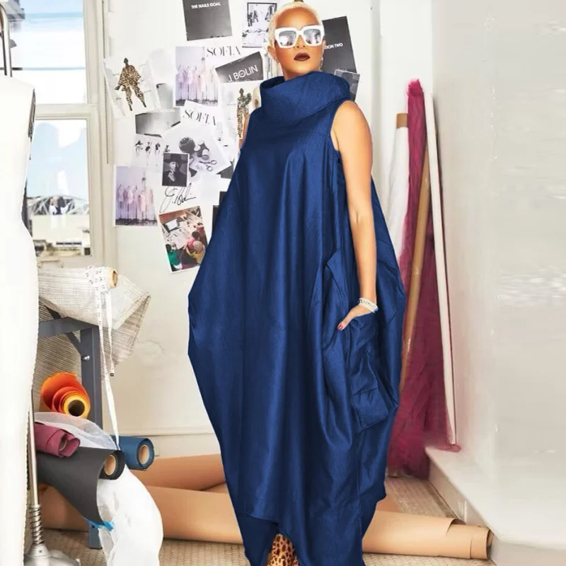 Crazy Savings Women Fashion Loose Casual Denim Harlan Jumpsuit